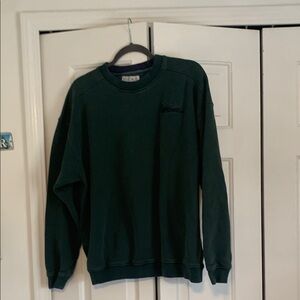 Gear For Sports Green Crewneck Sweater Relaxed Fit
